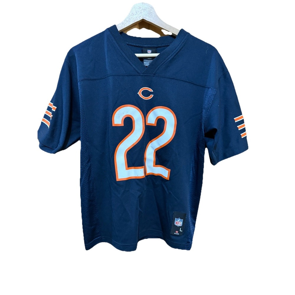 Chicago Bears Youth Jersey Large Matt Forte 22 NFL Team Apparel Blue Vintage